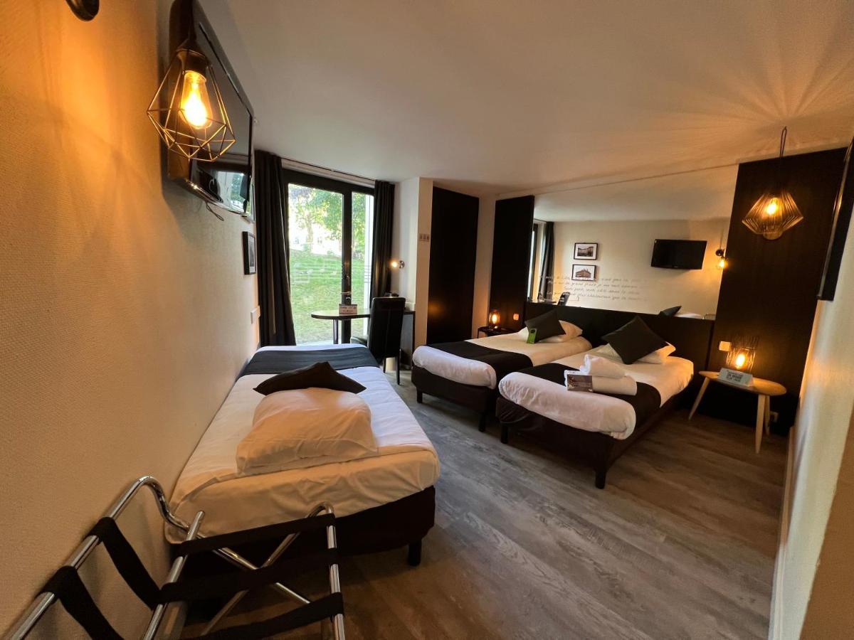 Logis Hotel Restaurant Des Acacias Lille Neuville En Ferrain Dış mekan fotoğraf
