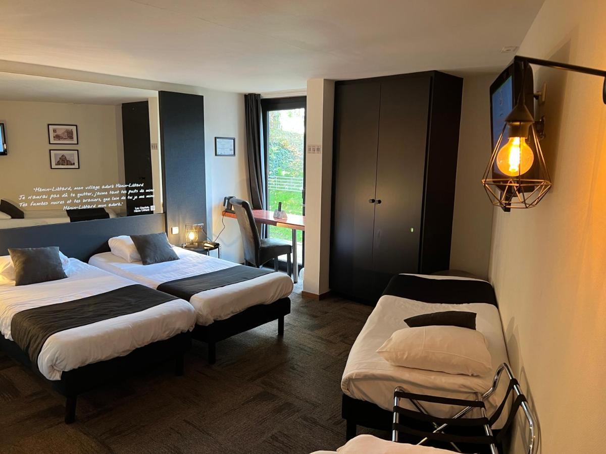 Logis Hotel Restaurant Des Acacias Lille Neuville En Ferrain Dış mekan fotoğraf