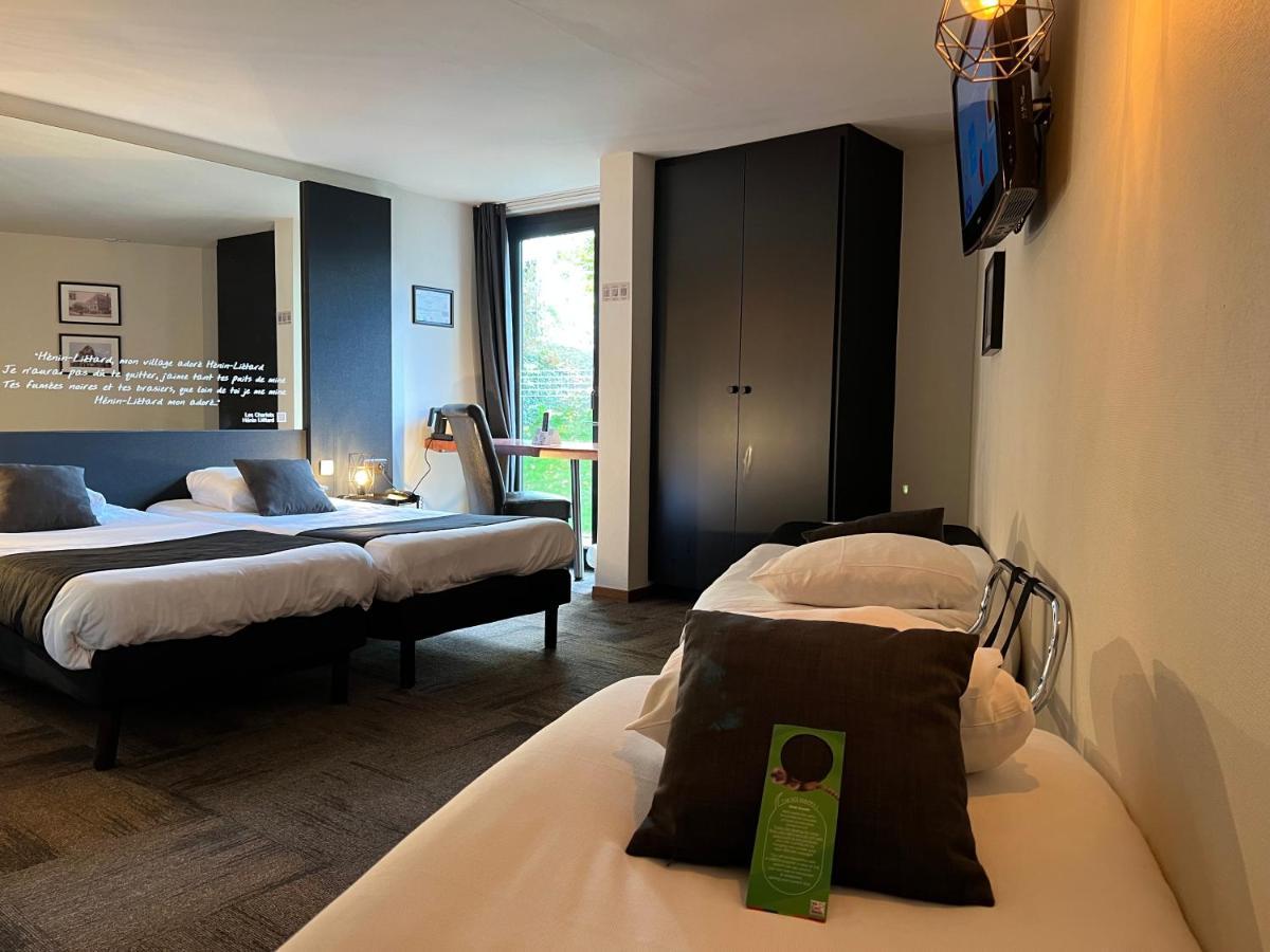 Logis Hotel Restaurant Des Acacias Lille Neuville En Ferrain Dış mekan fotoğraf